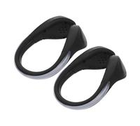 HYTROVE 2pcs Night Running Shoe Clip Lights with Slip Grip Luminous Cycling Safety Lamp for Outdoor Sports Visible From Distance for Jogging Climbing and Biking