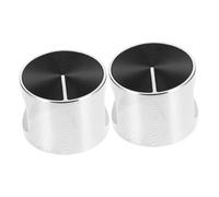 HYTROVE 2pcs Stainless Steel Gas Stove Knob Replacement Oven Burner Control Knobs Gas Stove Switch for