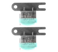 HYTROVE 2pcs Stereo Magnetic Head Accessory for Tape Recorder Durable Cassette Deck Parts Ensures Audio Recording Compatible with Various Cassette Players Reliable Structure for Sound
