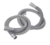 HYTROVE 2pcs Universal Washing Machine Drain Hose 1.5m Extension Pipe Compatible with Fully Automatic Washers Made of Sturdy Pe Material for Home Laundry Use