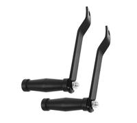 HYTROVE 2pcs Winch Handle Boat Winch Hand Crank Boat Hand Handle Replacement Lift Replacement Black Galvanized Iron