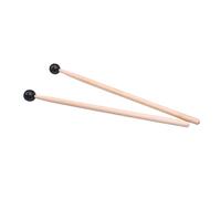 HYTROVE 2pcs Wooden Xylophone Mallets and Drum Sticks Set, Small Size Percussion Mallet Sticks for Adults, Natural Wood Tongue Drum and Glockenspiel Beaters for Musical Instruments