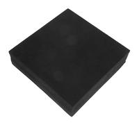 HYTROVE 3-layer Foam Sound Isolation Panels Subwoofer Isolation Stand for Homes and Professional Studios Designed to Minimize Reverberations and Easy to Cut Black Sound Absorbing Foam