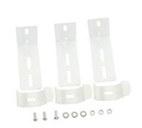 HYTROVE 3 Pairs Vertical Blinds l Bracket Mounting Brackets Sturdy Installation Holder for Internal Vertical Blind Replacement Parts