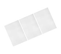 HYTROVE 3pcs Aluminum Sheet Plates for Sublimation Blank Metal Signs DIY Engraving Craft Decorative Flat Metal Sheets Multipurpose Industrial and Personal Use
