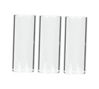 HYTROVE 3pcs Guitar Finger Protectors Glass Covers for Comfortable Playing and Reusable for Guitar Banjo Harp and More