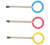 HYTROVE 3pcs Walking Rope with Handles for Safety Leash in Preschool Daycare Kindergarten Portable Anti-Lost Strap for Organized Group Outings