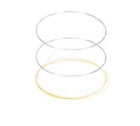 HYTROVE 4-String Banjo Steel Strings Set Replacement Parts for Acoustic Banjo Accessories Suitable for Beginners and Professionals