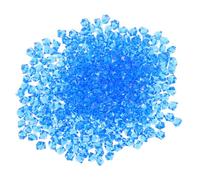 HYTROVE 450pcs Reusable Fake Ice Cubes Acrylic Faux Ice Cubes with High Simulation Effect and Light Weight for Photo Prop and Food Photography