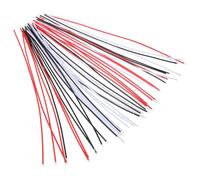 HYTROVE 45pcs Guitar Pickup Wires Pickup Wire Electric Guitar Lead Flexible Connections Noise Reduction Metal Rubber Cable for Stage and Daily Practice