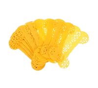 HYTROVE 45Pcs Yellow Spirit Offering Paper for Cats Traditional Sacrificial paper for Pet Burial Heartfelt Design for Loss Ceremony and Home Memorials