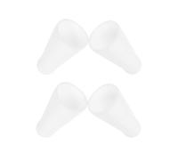 HYTROVE 4pcs 4pcs Anti-Slip Silicone Stylus Tip Protectors for Touchscreen Pen Replacement Tips Fiber Covers with Easy Installation and Better Grip for Silent Writing Tablet