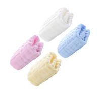 HYTROVE 4pcs Baby Washcloths 100% Cotton Six-Layer Soft Towels for Newborns Highly Absorbent and Protective Sensitive Skin Baby Shower Party Essential