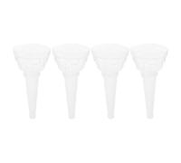 HYTROVE 4pcs Heat Resistant Plastic Oil Change Tools Funnel Set for Car Oil Change Supporting Multiple Fluids Including Brake and Gasoline