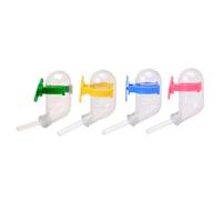 HYTROVE 4Pcs Leak Water Bowls for Hamsters Pet Feeders Durable Design for Animals Mixed Style for Convenient Hydration and Feeding