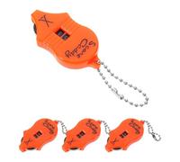 HYTROVE 4pcs Mini Mouse Shape Golf Score Keepers Handheld Plastic Stroke Counters with Hanging Chain for Competitions and Casual Rounds, Versatile Event Use and Real-time Results
