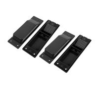 HYTROVE 4pcs Plastic Louvered Container Vents with Bug Screen for Pallet Box and Tool Chest, Enhancing Airflow Efficiency and Stackable Bin Vent Functions, for Storage and Warehouse