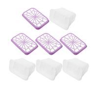 HYTROVE 4pcs Reusable Plastic Moisture Absorber Storage Boxes for Wardrobe and Cabinet Dehumidifier Holder, Empty Water-absorbing Containers for Indoor Home Use