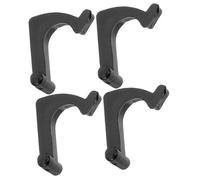 HYTROVE 4pcs Vinyl Record Player Holder with Secure Grip and Iron Material Compatible with Turntables and Record Players Sl esign