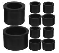 HYTROVE 5 Sets Oboe Joint Cork End Caps Portable Abs Double Reed Mouthpiece Covers for Dust and Debris Defence for Storage and Transport of Woodwind Instruments