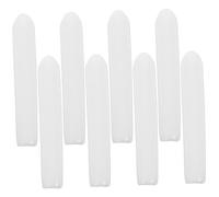 HYTROVE 50 Pack Dishwasher Rack End Caps Soft Silicone Tip Covers Dustproof Scratch-resistant Compatible Most Dishwasher Racks White