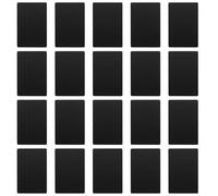 HYTROVE 50pcs Aluminium Alloy Metal Name Cards for Sublimation and Laser Engraving, Smooth Surface Business Cards Never Rust, for Office and Professional Use