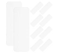 HYTROVE 54pcs Writable Dry Erase Magnetic Labels for Whiteboards with Copper Plated Paper and Magnet Material, for Organizing and Decluttering in Office or Classroom