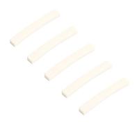 HYTROVE 5pcs Curved Base Bone Guitar Nut Electric Guitar Replacement Accessories for Enhanced Sound Quality Fits Vintage Instruments Durable and Lightweight Design