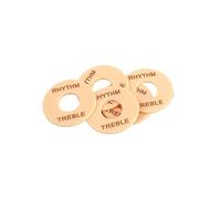 HYTROVE 5pcs Guitar Toggle Plate Washer Rhythm Treble for Electric Guitar Easy Installation Replacement Parts Compatible Various Models