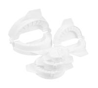 HYTROVE 5pcs Plastic Ravioli Mold Dumpling Maker Set with Versatile Dough Press for Making Dumplings, for Family Gatherings and Parties, Sturdy Pp Material Kitchen Tool