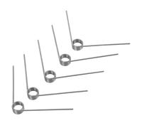 HYTROVE 5pcs Refrigerator Door Torsion Spring Fridge Spring Replacement Equipment Hinge Silver Iron