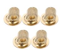 HYTROVE 5pcs Self-adhesive Pen Holder Clips with Spring Loop, Compact Iron Pencil Holders for Daily Use, Wear-resistant Metal Pen Clips for Office and Study Desk Organization