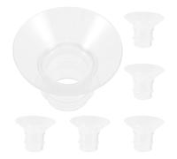 HYTROVE 5pcs Silicone Breast Pump Flange Inserts for Wearable Electric Pumps Safe Smooth Surface Soft Material Compatible with Momcozy Pro Convenient Conversion Accessories for Nursing