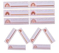 HYTROVE 60 Sheets Boho Classroom Desk Name Tags Thick Smooth DIY Name Stickers Holders for Students School Organization and Desk Decoration