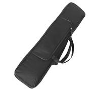 HYTROVE 61-key Electronic Piano Keyboard Gig Bag with Thick Padding, Portable Handheld and Backpack Carry Case, Black Small Size Compatible with 61-note Keyboards for Travel and Storage