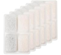 HYTROVE 6pcs Cat Water Dispenser Filters Replacement Activated Carbon Pet Water Fountain Filter with Natural Coconut Shell for Odor Removal Easy Installation