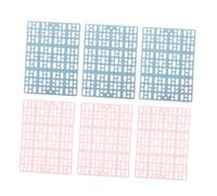 HYTROVE 6pcs Feet Pads Foot Resting Mats for Small Animals Cozy Cushion for Hamsters Guinea Pigs and Easy to Clean Paw Soft Material