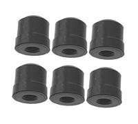 HYTROVE 6pcs Trombone Water Key Rubber Tips Key Soft Cushion Pads Trombone Slide Rubber End Tip Bumper Caps for Brass Instrument Supplies