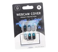 HYTROVE 6pcs Webcam Cover Slide for Desktop and Tablet, Abs Material with Universal Compatibility and Privacy Protection, Purple Privacy Camera Covers for Laptop and Tablet Use