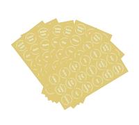 HYTROVE 8 Sheets Spice Labels Stickers Set Creative Ingredient Decals for Home Restaurant Buffet Use of for Long Term Organization