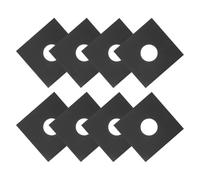 HYTROVE 8Pcs Anti-Static Vinyl Record Sleeves Kraft Paper Double-Layer Inner Bags for Vinyl Record Storage and Replacement Covers