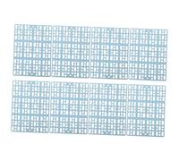 HYTROVE 8pcs Pet Cage Floor Mats Wear-resistant Diy Cage Pads for Rabbit and Hamster Small Animal Foot Cushions Blue for Indoor Use