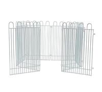 HYTROVE 8pcs Pet Fence Hamster Platform Iron Wire Pet Enclosure Animal Barrier Fence