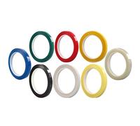 HYTROVE 8pcs Violin Fingerboard Sticker Pvc Musical Instrument Tapes for Beginners Cello Fretboard Decals Color-coded Note Guide Self-adhesive No Residue Easy to Apply