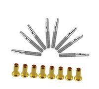 HYTROVE 8sets Steel Piano Tuning and Screws Kit for Guitars Violins Ukuleles Easy Installation Fit Comprehensive String Instrument Accessories