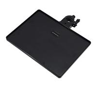 HYTROVE Adjustable Live Broadcast Microphone Stand Clamp-on Sound Card Tray Large Multi-functional Phone Holder Shelf Upgrade for Streaming and Recording