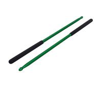 HYTROVE Aluminium Alloy Drum Sticks Green Anti-rust Drumstick for Drummer Exercises and Drum Pad Practicing Accessory to Help Build Strength