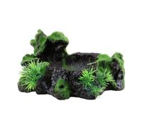 HYTROVE Artificial Tree Root Reptile Shelter House High Simulation Escape Hole for Fish Tank Landscaping Durable Material for Betta Fish and Aquatic Decor
