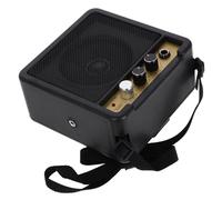 HYTROVE Bass Amplifier for Bass Guitar Small Guitar Amp 5W Mini Lightweight Plastic 4.91X4.52X2.36In Suitable for Beginners and Experienced