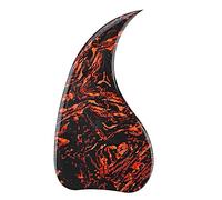 HYTROVE Bass Anti-scratch Guitar Pick Guard Lightweight Acoustic Protector Plate Creative Pattern Design Easy Installation Enhances Aesthetics Without Affecting Tone